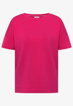 Shirt met schouderdetail