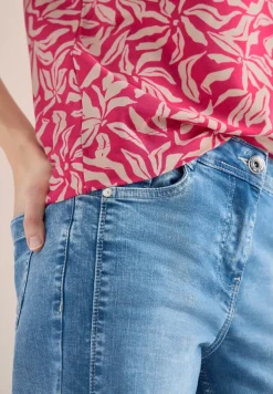 Shirt met schouderdetail
