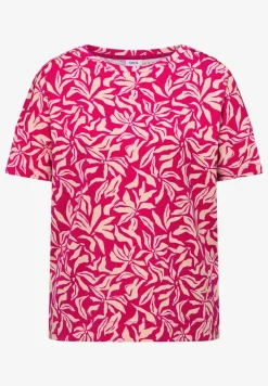 Shirt met schouderdetail