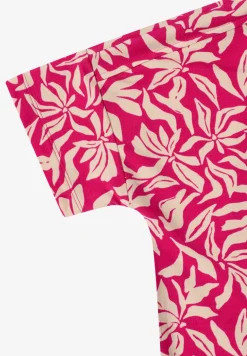 Shirt met schouderdetail