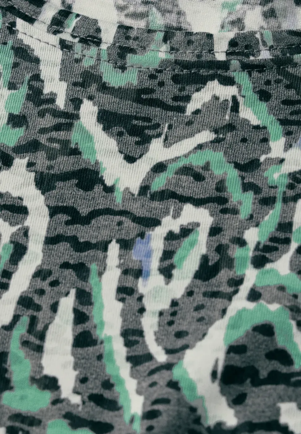 Shirt met sierpatroon