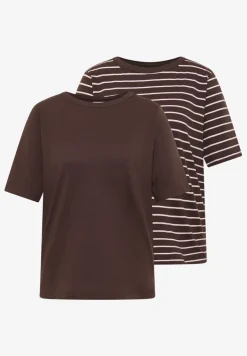 Shirt met strepen in een 2-pack