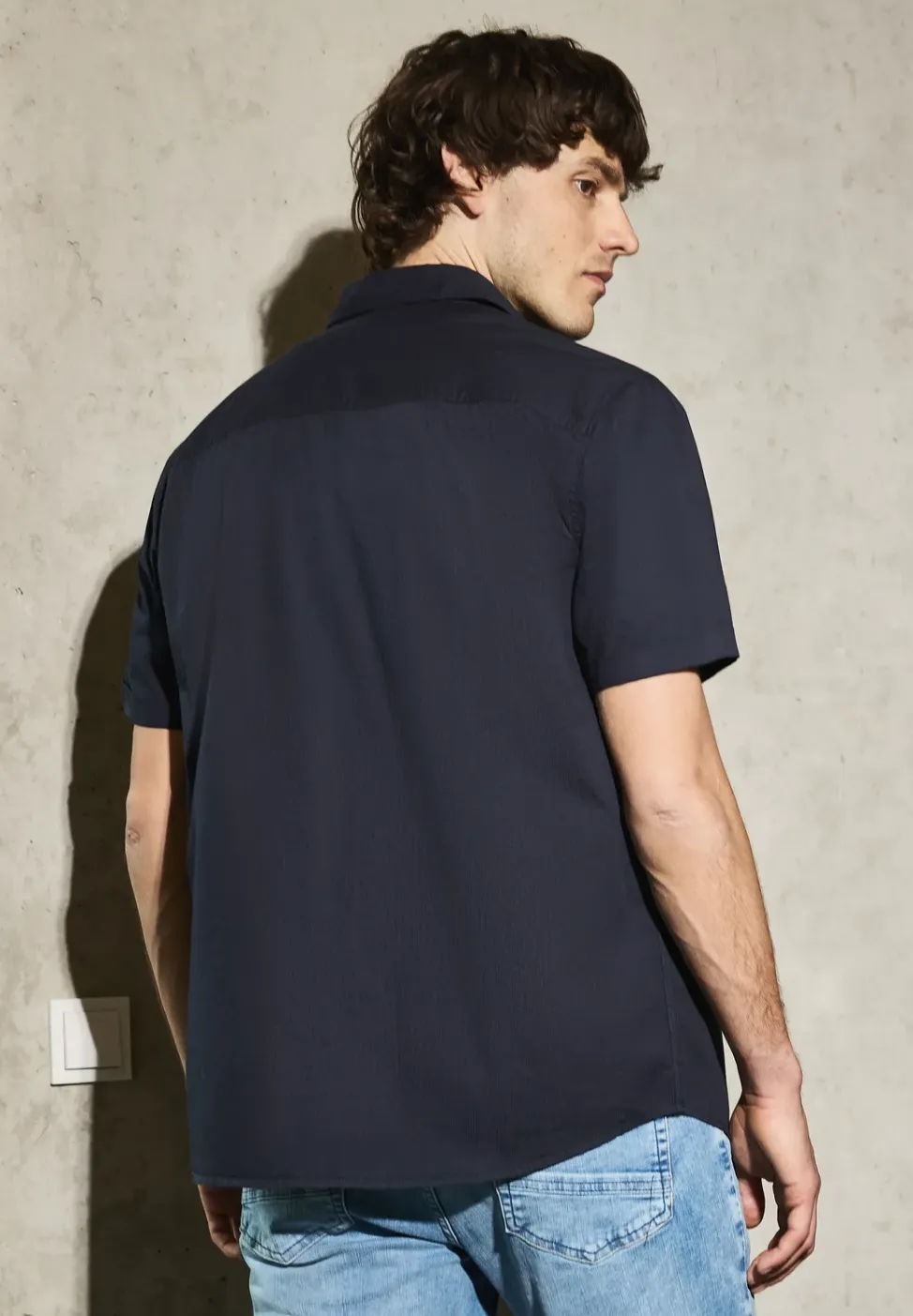 Shirt met structuur