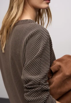 Shirt met structuur, tweekleurig