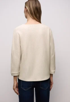 Shirt met structuur, tweekleurig