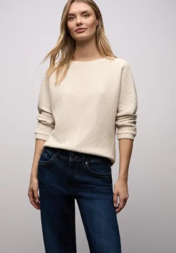 Shirt met structuur, tweekleurig