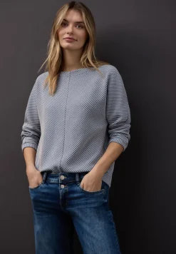Shirt met structuur, tweekleurig
