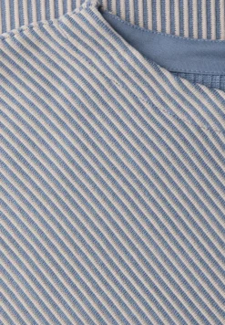 Shirt met structuur, tweekleurig