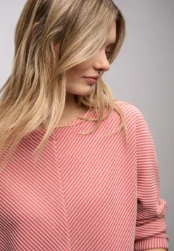 Shirt met structuur, tweekleurig