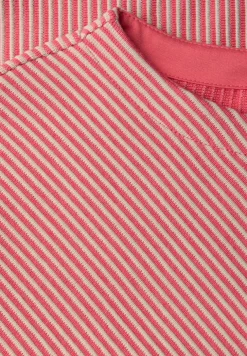 Shirt met structuur, tweekleurig