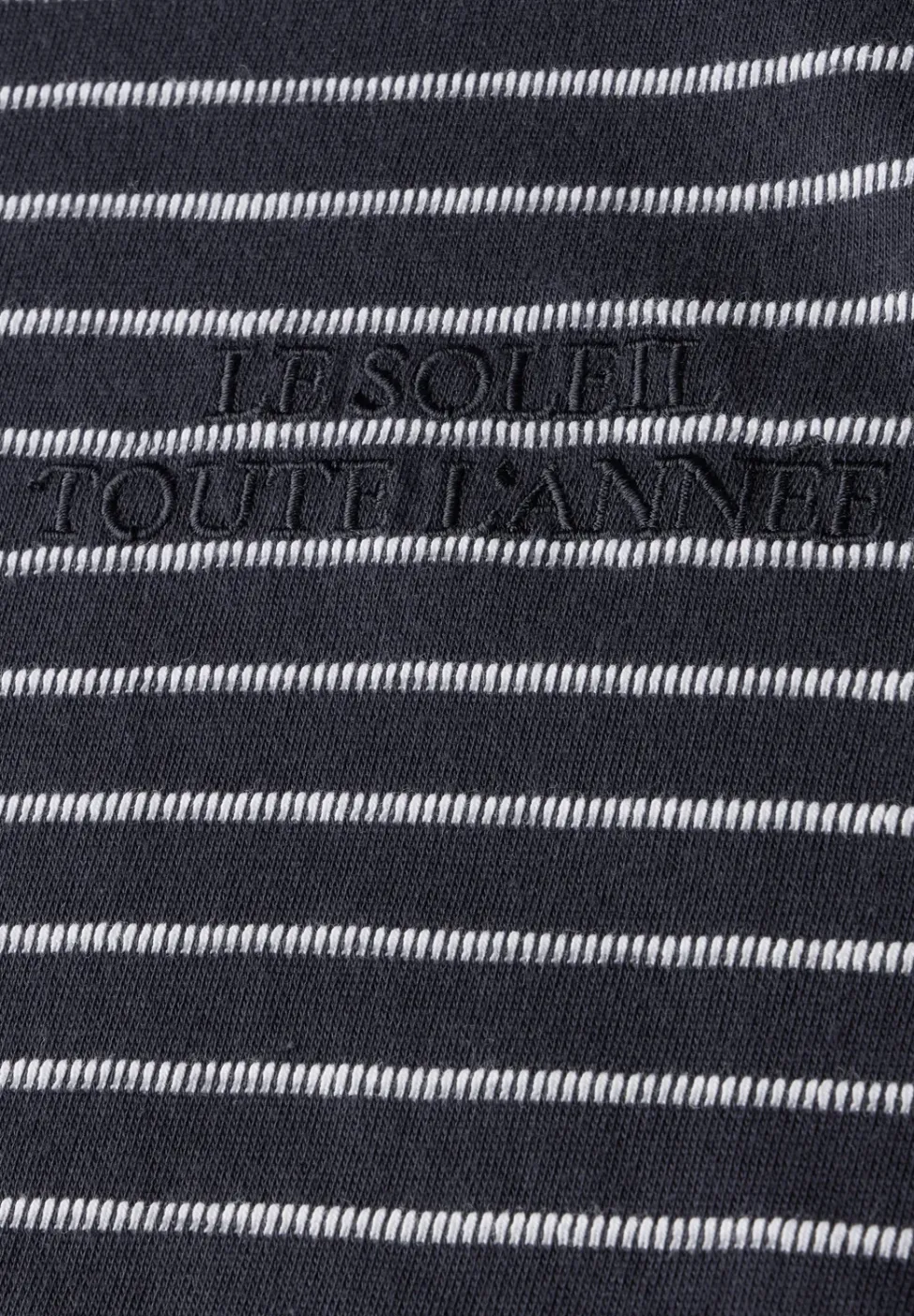 Shirt met structuurstrepen