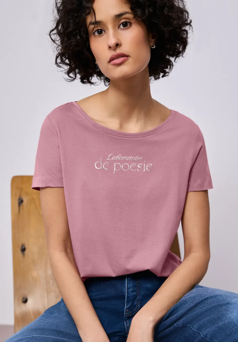 Shirt met tekst
