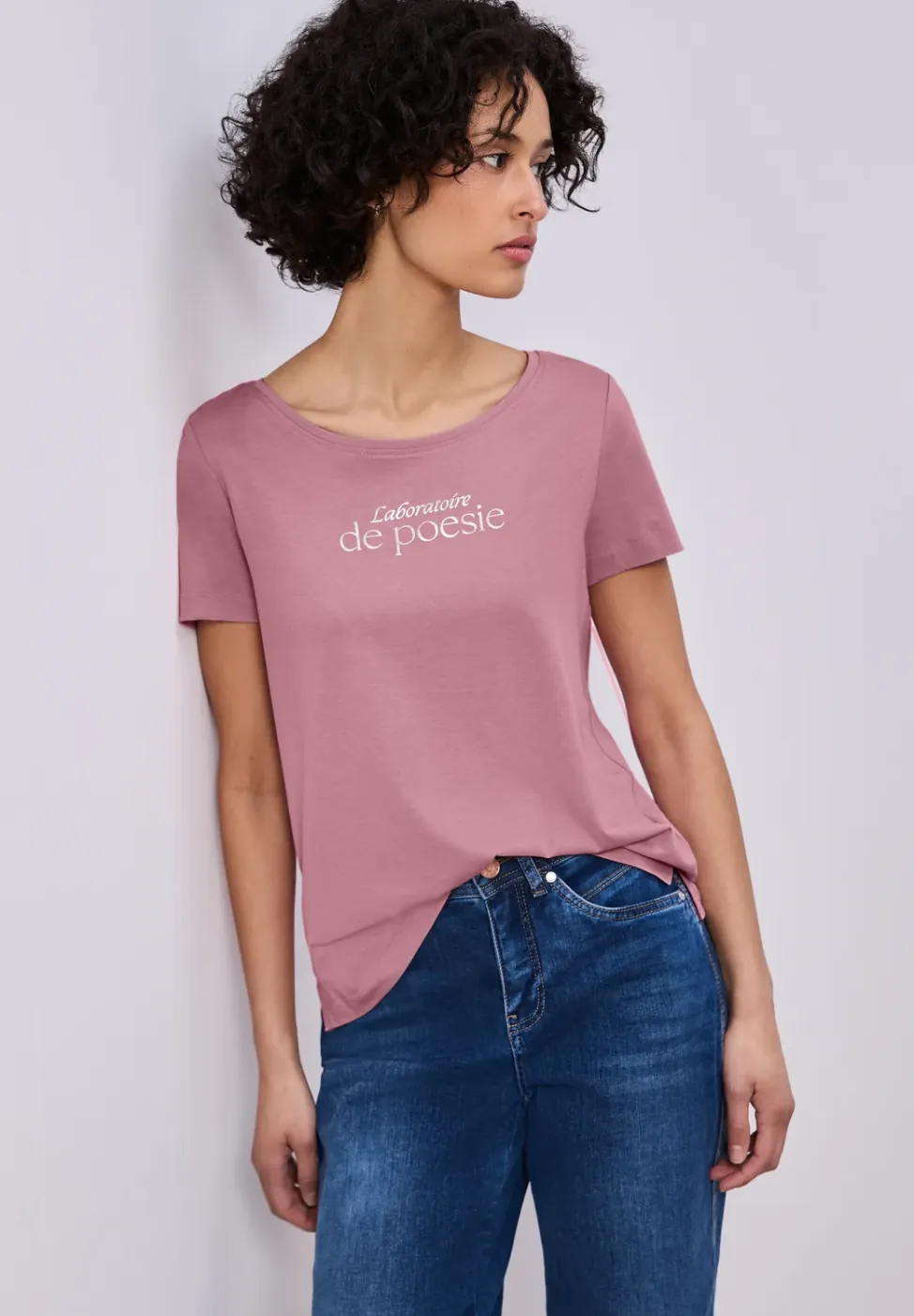 Shirt met tekst