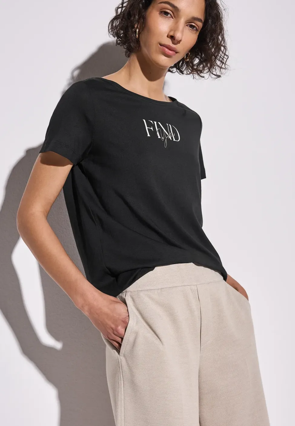 Shirt met tekst artwork
