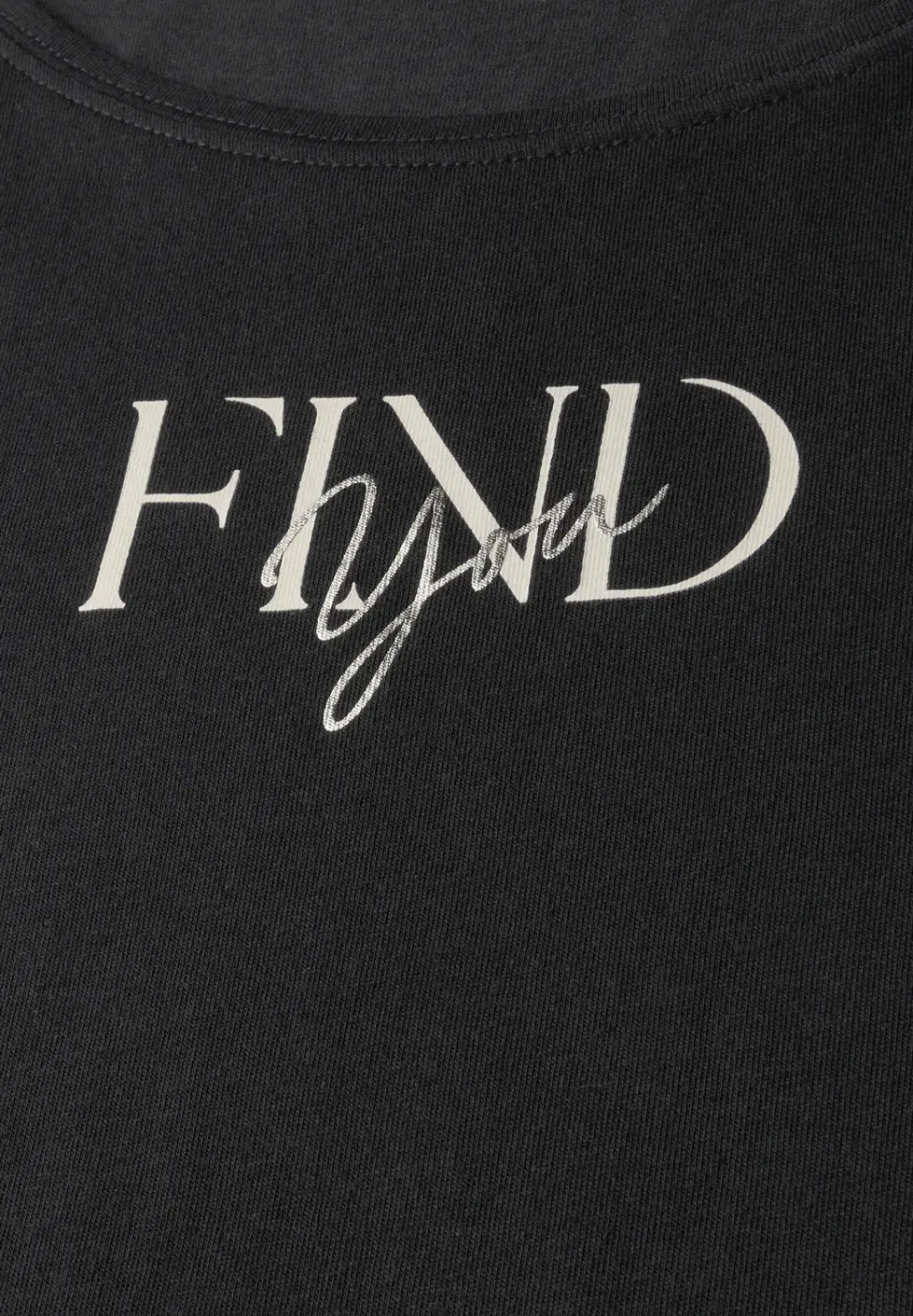 Shirt met tekst artwork
