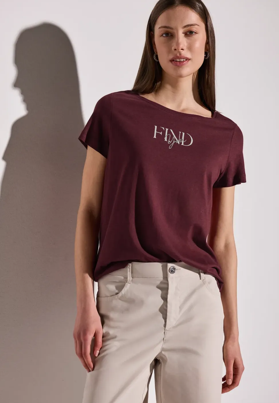 Shirt met tekst artwork