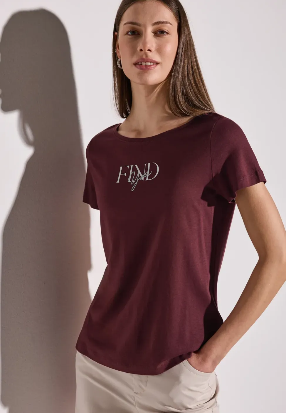 Shirt met tekst artwork