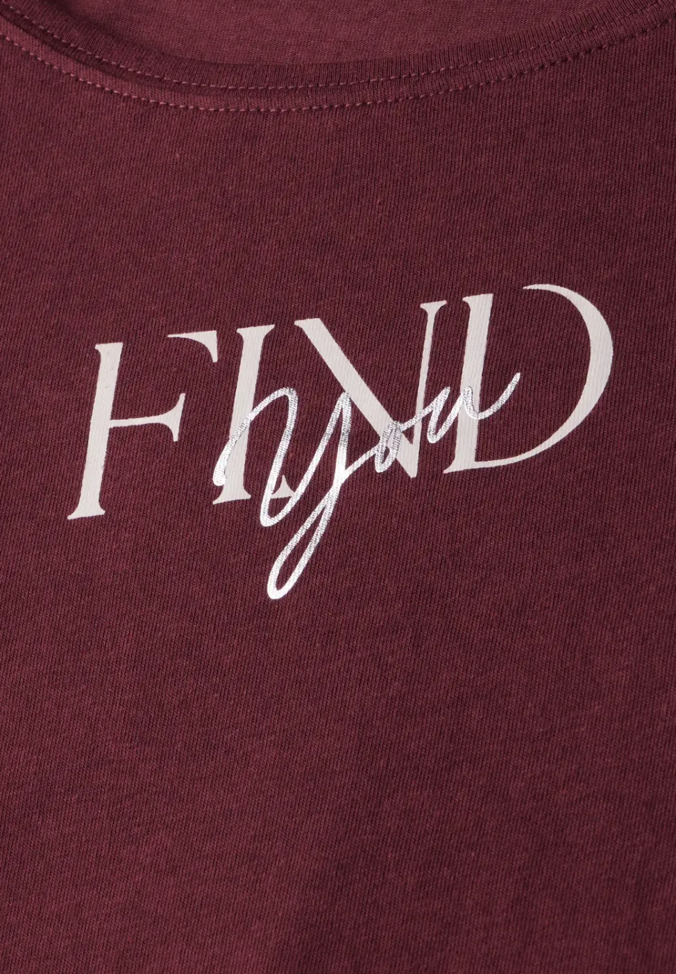 Shirt met tekst artwork