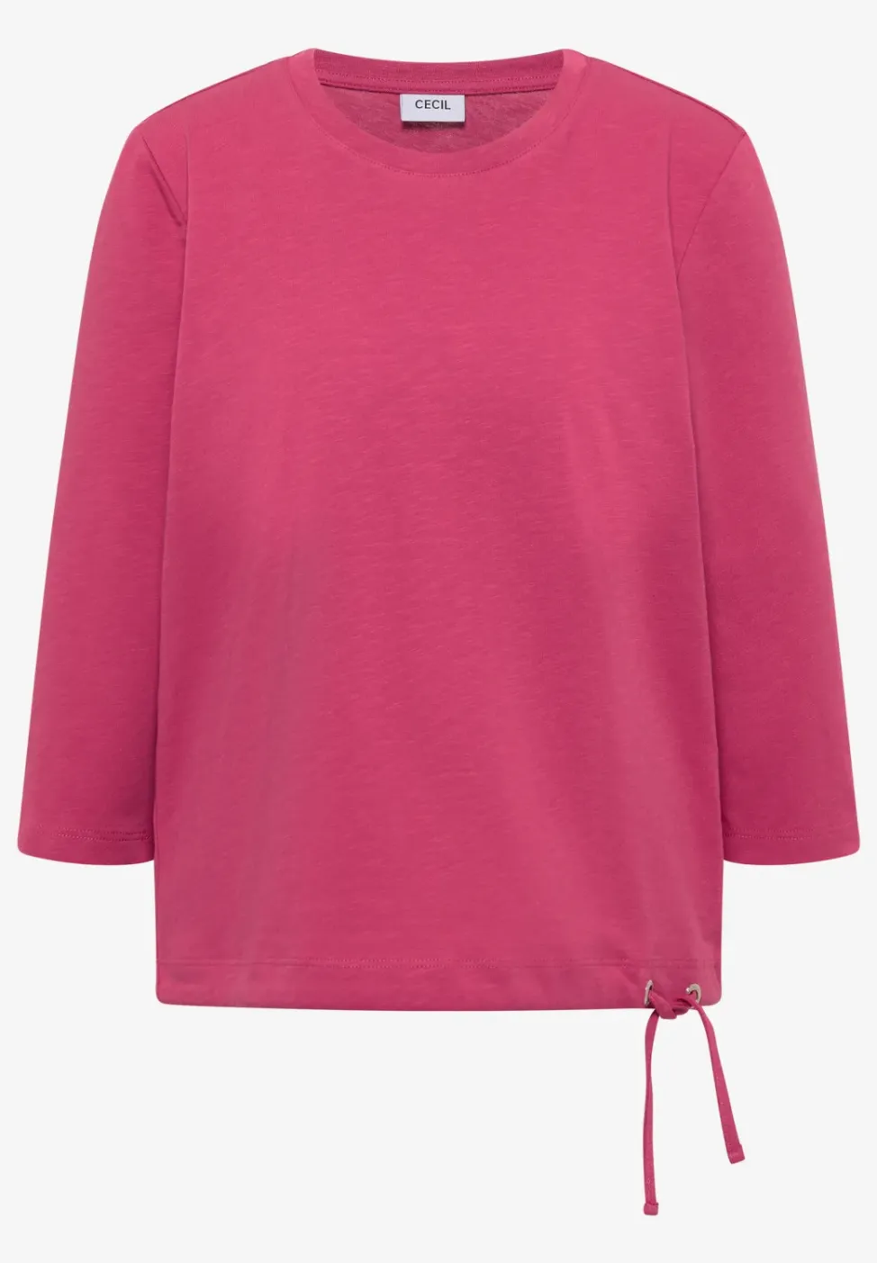 Shirt met trekkoord