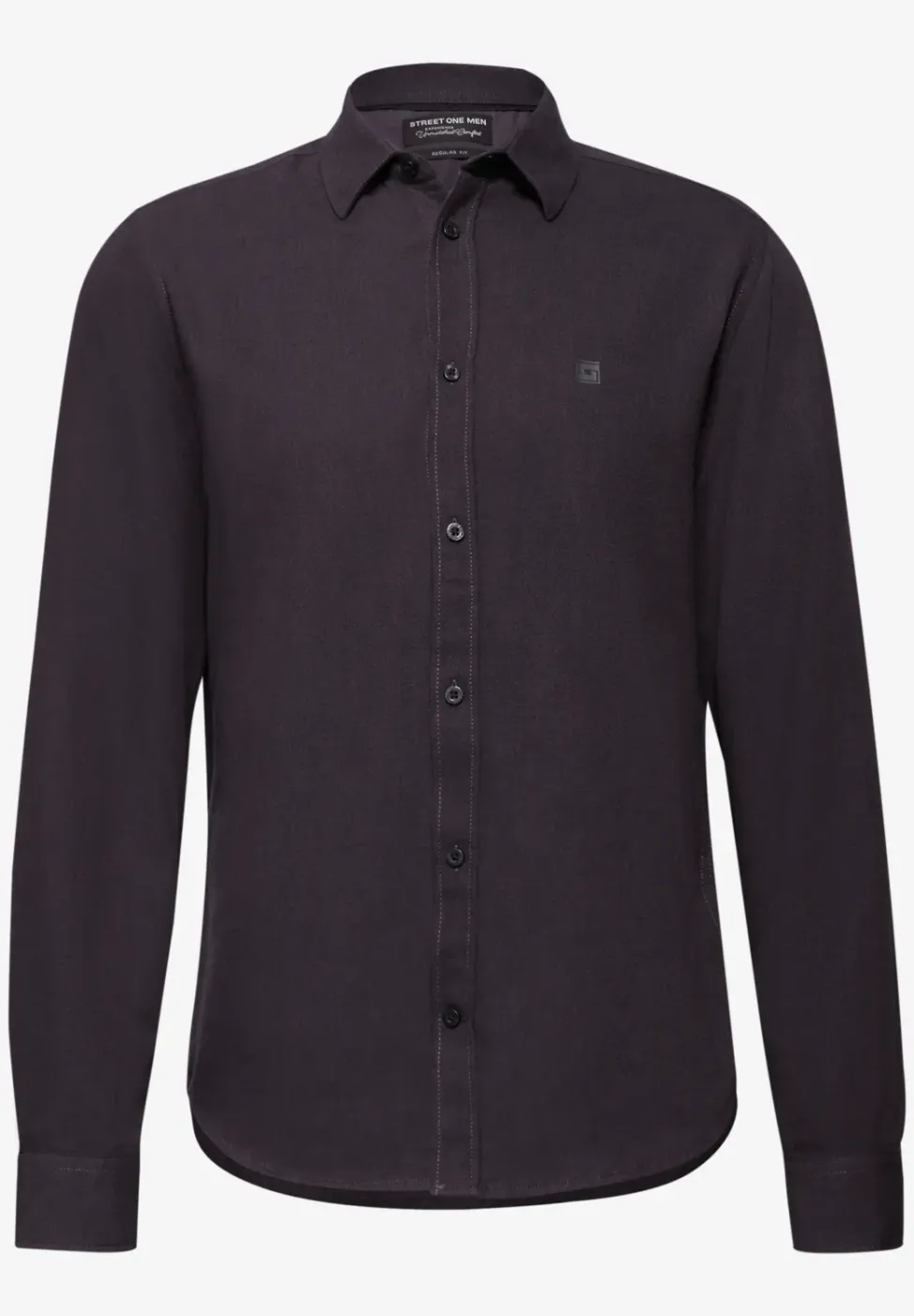 Shirt met tweekleurige structuur