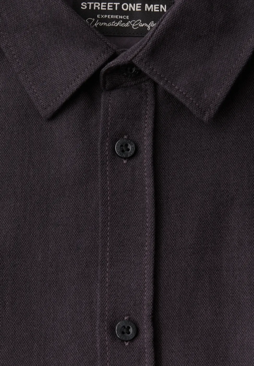 Shirt met tweekleurige structuur