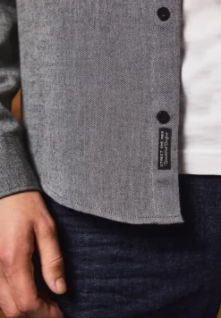 Shirt met tweekleurige structuur