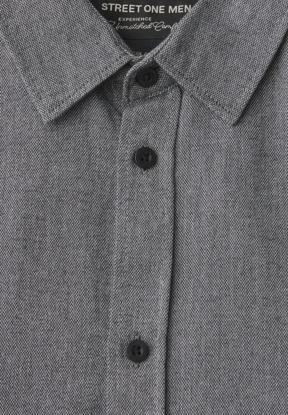 Shirt met tweekleurige structuur