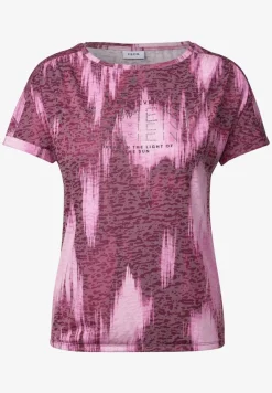 Shirt met uitbranding