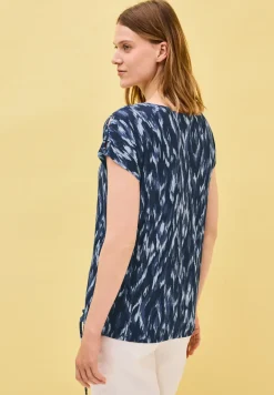 Shirt met uitgesneden details
