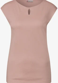 Shirt met uitsnijding