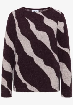 Shirt met verengaren patroon