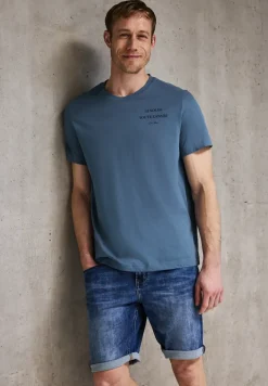 Shirt met V-hals