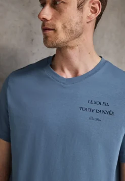 Shirt met V-hals