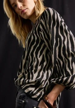 Shirt met zebrapatroon