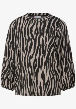 Shirt met zebrapatroon