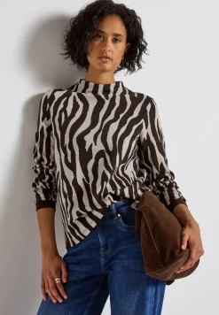 Shirt met zebraprint