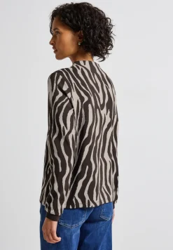 Shirt met zebraprint