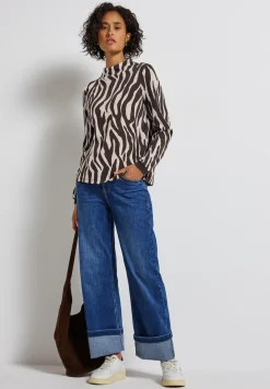 Shirt met zebraprint
