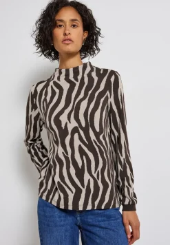 Shirt met zebraprint