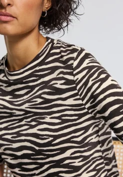 Shirt met zebraprint