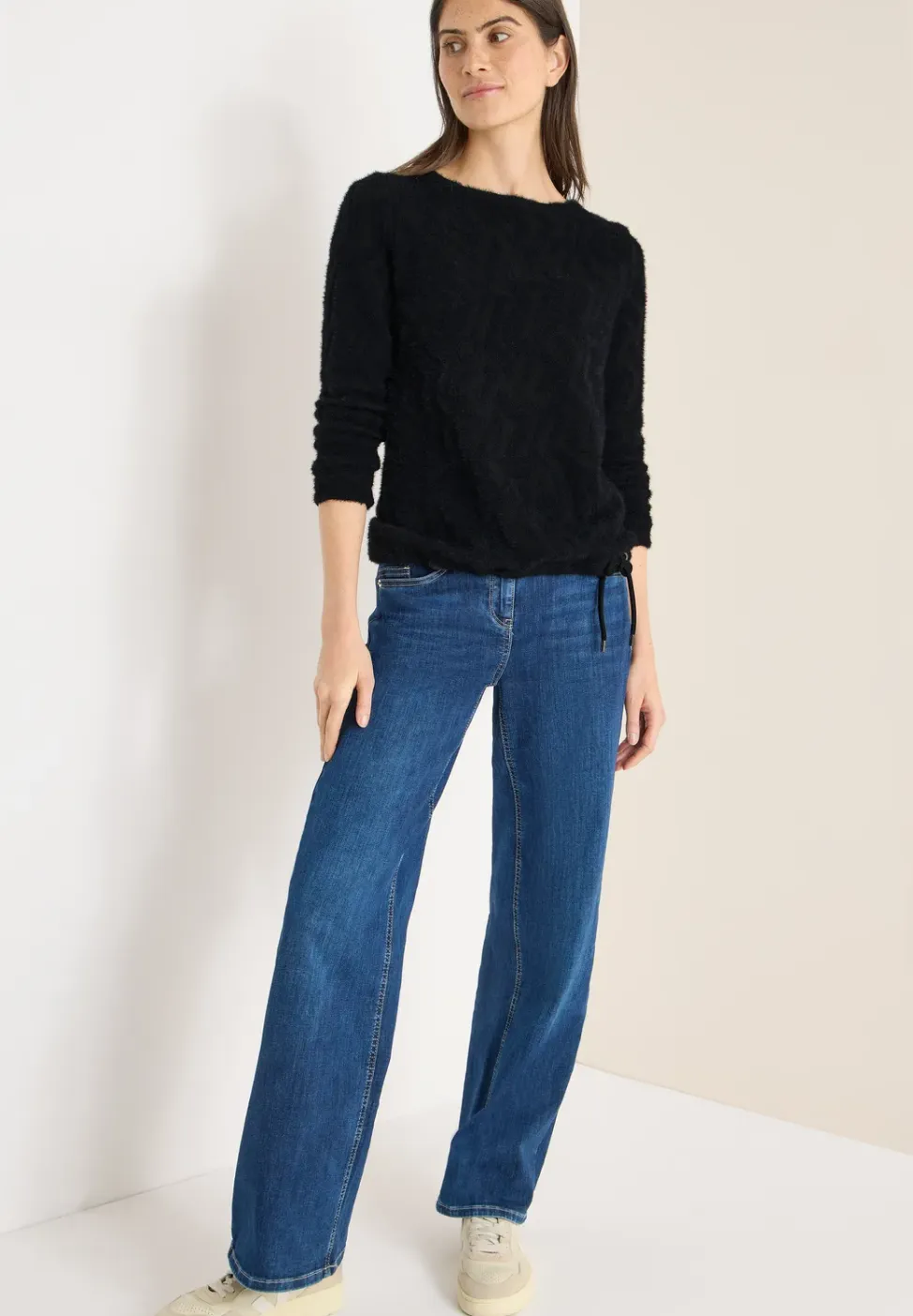 Shirt van verengaren jacquard