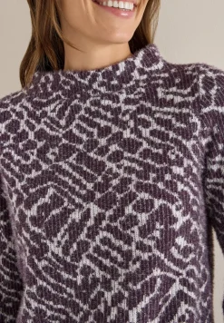 Shirt van verengaren jacquard