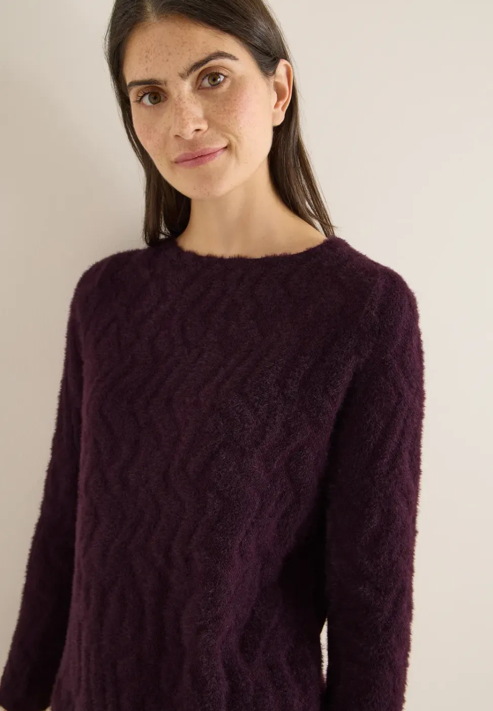 Shirt van verengaren jacquard