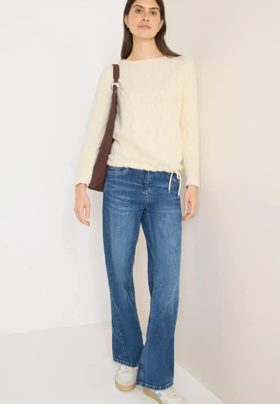 Shirt van verengaren jacquard