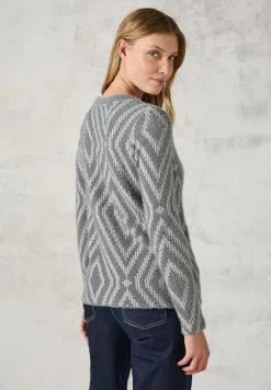 Shirt van verengaren met patroon