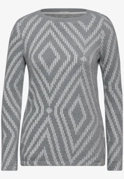 Shirt van verengaren met patroon