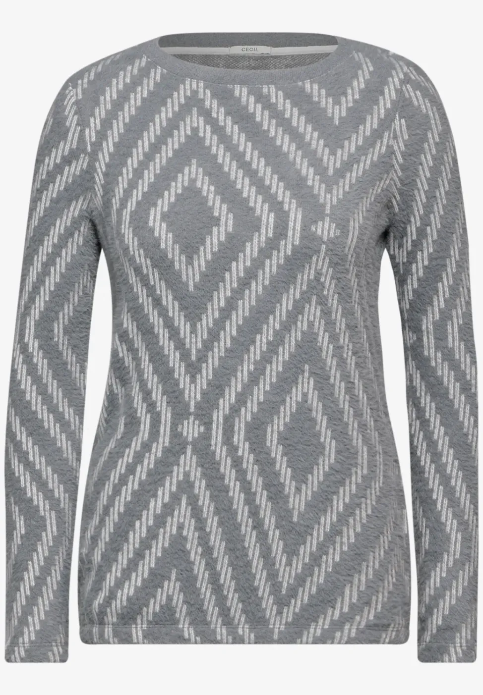 Shirt van verengaren met patroon