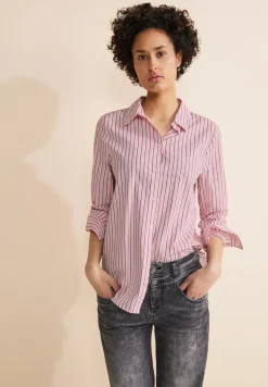 Shirtblouse met strepen