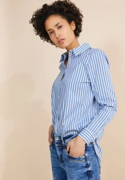 Shirtblouse met strepen