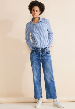 Shirtblouse met strepen